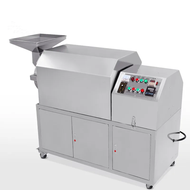 Industrial Widely Used Automatic Peanut Walnut Coffee Bean Roaster Machine Coffee Roaster Nut Seed Roasting Machine