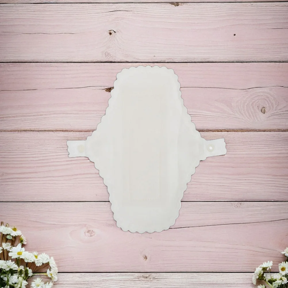 

4Pcs Washable Menstrual Pads Breathable Waterproof Reusable Period Pads Cotton Panty Liners Pregnancy Postpartum Sanitary