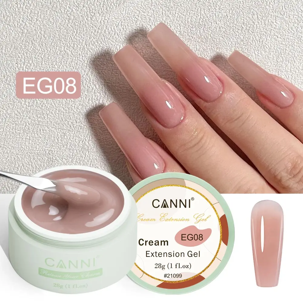 Venalisa CANNI Cremige Texturverlängerung Builder Jelly Gel Selbstnivellierendes, nicht brennendes Jelly Gel UV-LED-Konstruktion Nagelmaniküre