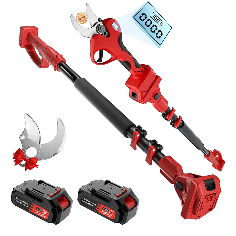 Hot Sel High Endurance Battery Chain Saws Pole Chain Saw Electric Chain Saw Extended Pruning Shears