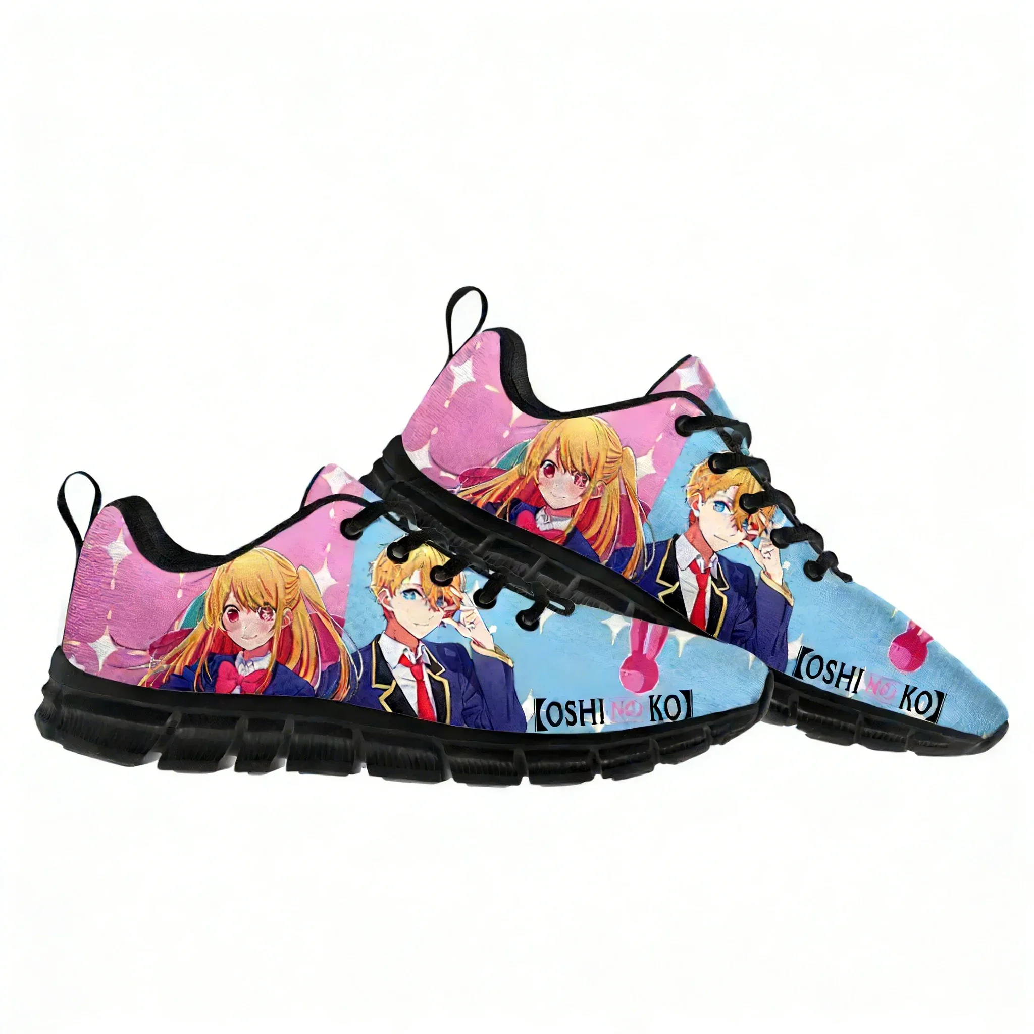 

Oshi No Ko Sports Shoes Mens Womens Teenager Kids Children Sneakers Hoshino Ai High Quality Manga Anime Sneaker Custom Shoe