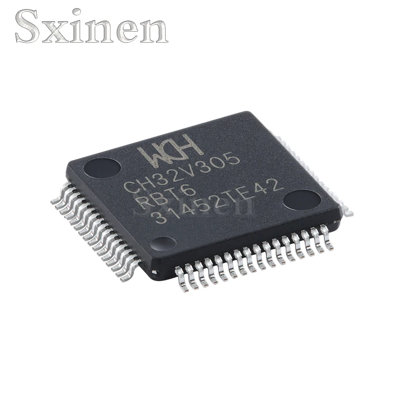 CH32V305RBT6 LQFP-64 RISC-V Core Microcontrollore-MCU a 32 bit