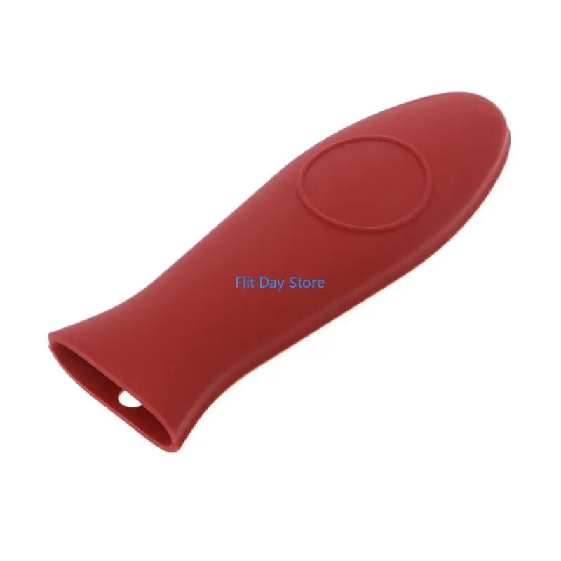 F92C Silicone Hot Handle Holder Lodge Pot Sleeve Ashh Cover Grip For Kitchen Pan Hold