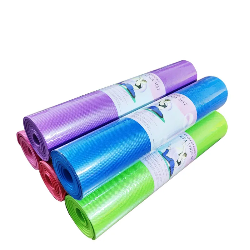 Wholesale Cheap Price Eco-friendly Yoga Pilates Fitness Printed Multi-colors Soft Non-slip EVA 183cm Yoga Mat BETTER BT1041