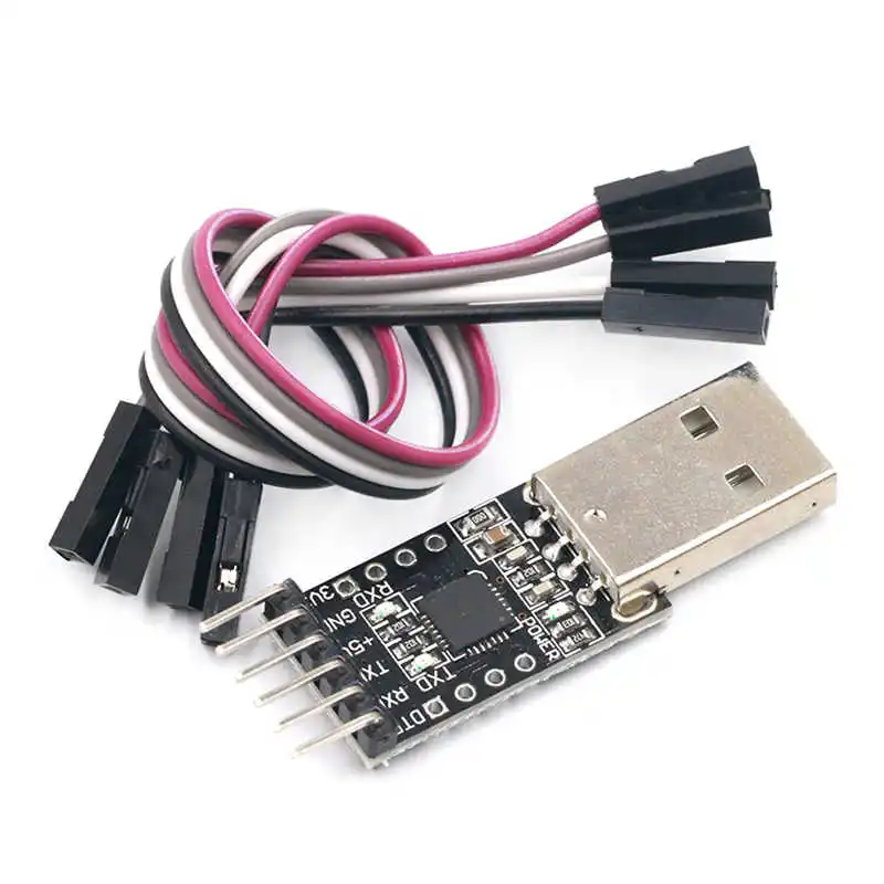 New CP2102 module USB to TTL USB to serial UART brush board STC downloader black