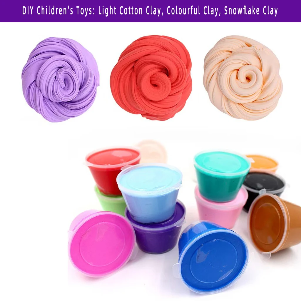 BB- Snowflake Clay Scented Slime  Girls Party Favors Birthday Gift Stress Relief Toy For Kid