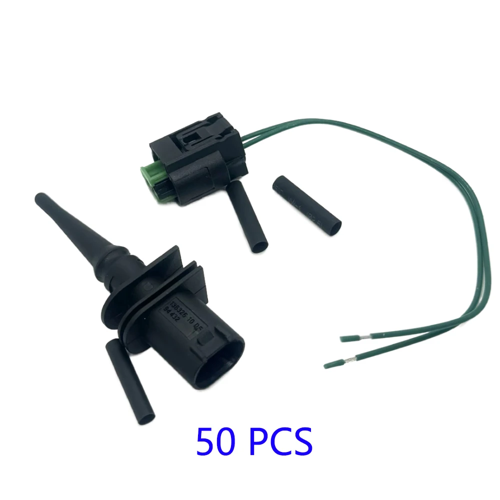 Ambient Outside Air Temperature Sensor With Connector Plug For BMW 1 6 7 Series E39 E46 X3 X5 X6 Z4 Z8 MINI R50 R53 R56 R55