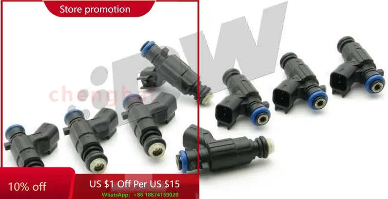 

FOR FOR Deatsch WerksDeatschWerks 18U-00-0088-8 Fuel Injectors Matched Set 900cc (88lb), 1 Pack
