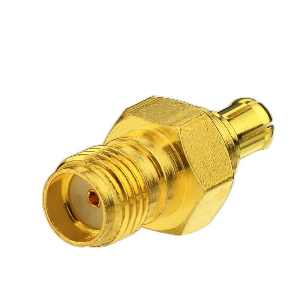 Superbat 5 stks SMA-MCX Adapter SMA Female naar MCX Male Rechte RF Coaxiale Connector