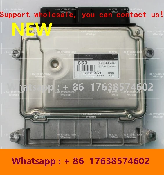 

Новый ECU M7.9.8 электронный блок управления компьютерная плата 853 39106-26920/E1 39106-26970/0343 39106-26BX0 для Hyundai MT KIA RIO