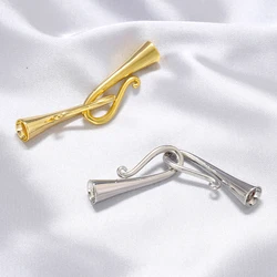 ZHUKOU Brass hooks for Jewelry Making DIY Handmade Jewelry Hooks Accessories for Bracelets Jewelry materials wholesale VK205