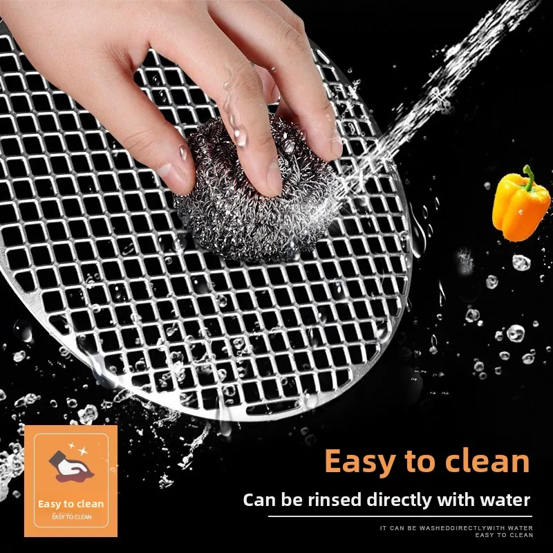 Grill Net Commercial Grate Grid Japanese Charcoal Round Household Charcoal