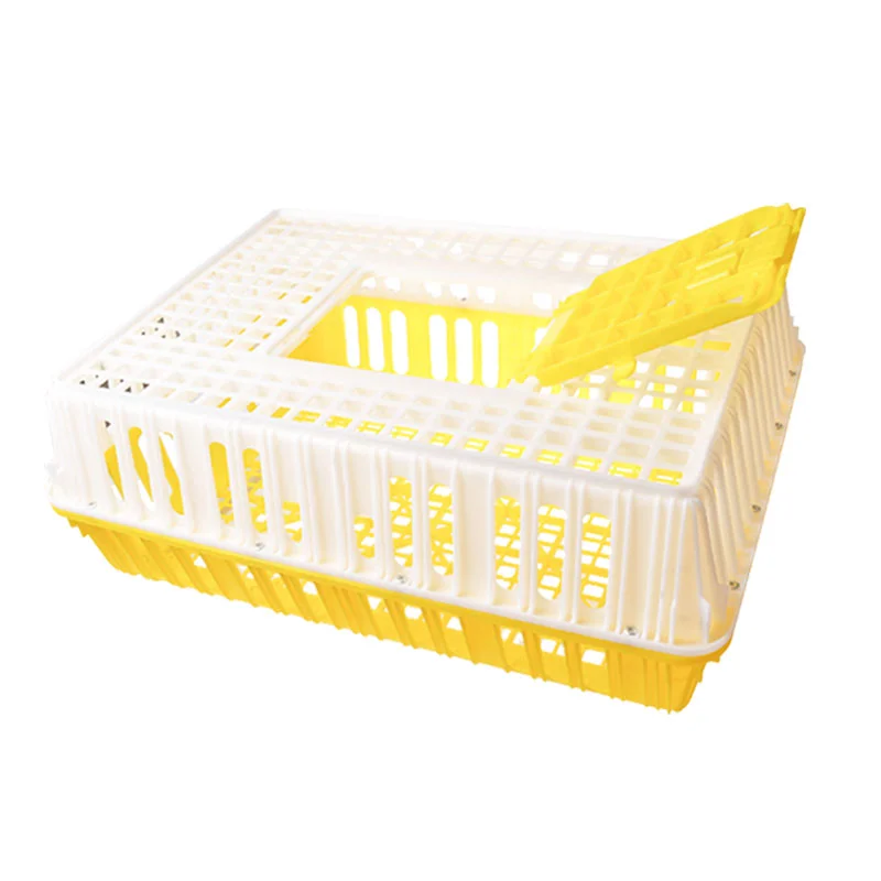 Chicken Cage Turnover Box Plastic Transport Cage Poultry Turnover Box Chicken Duck Goosepigeon Cage Rabbit Cage Breeding Cage