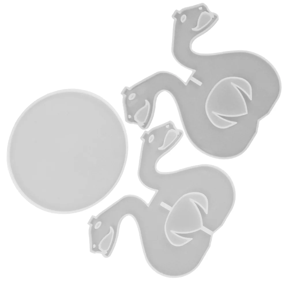 Snake-Shaped Flower Pot Rack Mold Silicone DIY Crystal Epoxy Casting Easy Demould Clean Add Pigments Glitter Powder Unique