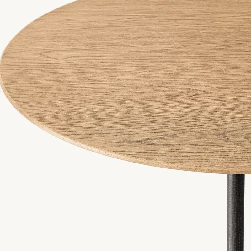 

American light luxury round table, simple casual dining table, coffee table, bar table, family bar, high table