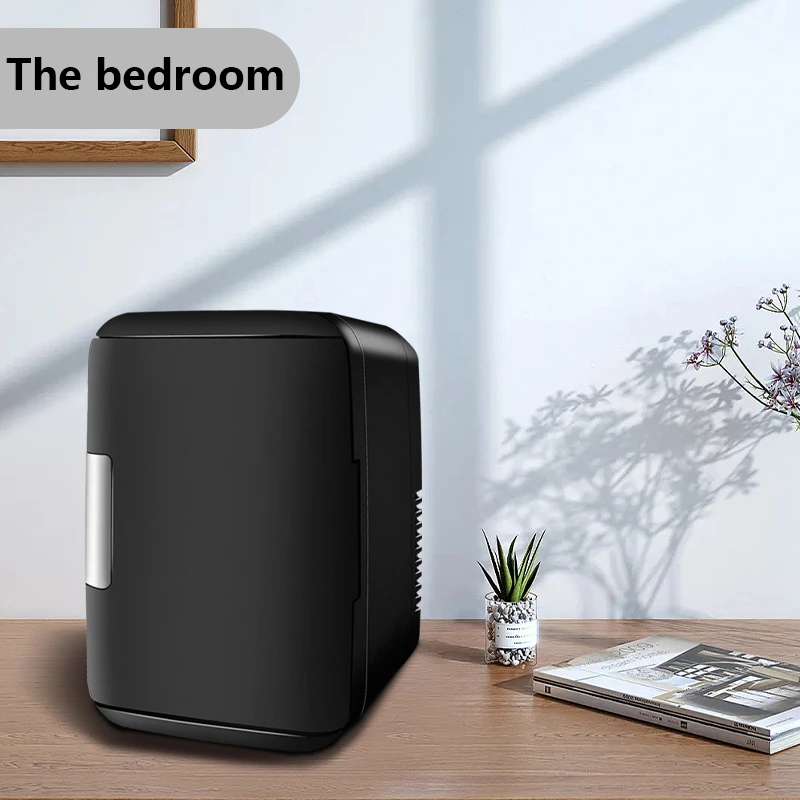 IceBlue 4L/6 Can متعددة الوظائف منخفضة الضوضاء ثلاجة صغيرة دفئا برودة ماكياج العناية بالبشرة ثلاجة محمولة للمنزل سيارة 12 فولت/120 فولت