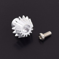 RC Car Wltoys Upgrade Parts Aluminum Alloy Driving Gear 15T For 1/18 Scale Models A949 A959 A969 A979 k929 Remote Control Cars