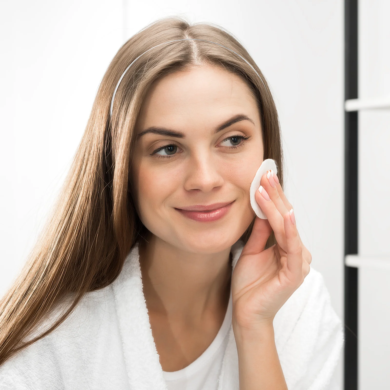 

10Pcs 7Mm Stainless Steel Silver Womens Girls Headband Hair Clasp Elegant Hair Band for Weddings Proms Parties