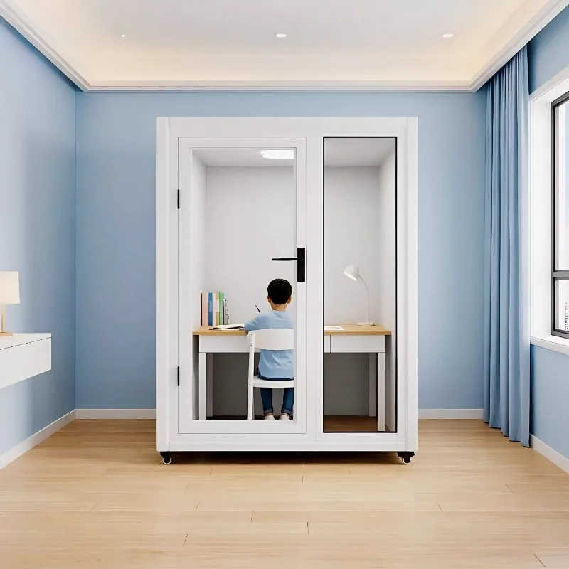 Mobile home soundproof room Sleeping compartment Indoor silent compartment Sleeping small space Piano single sleeping room glass