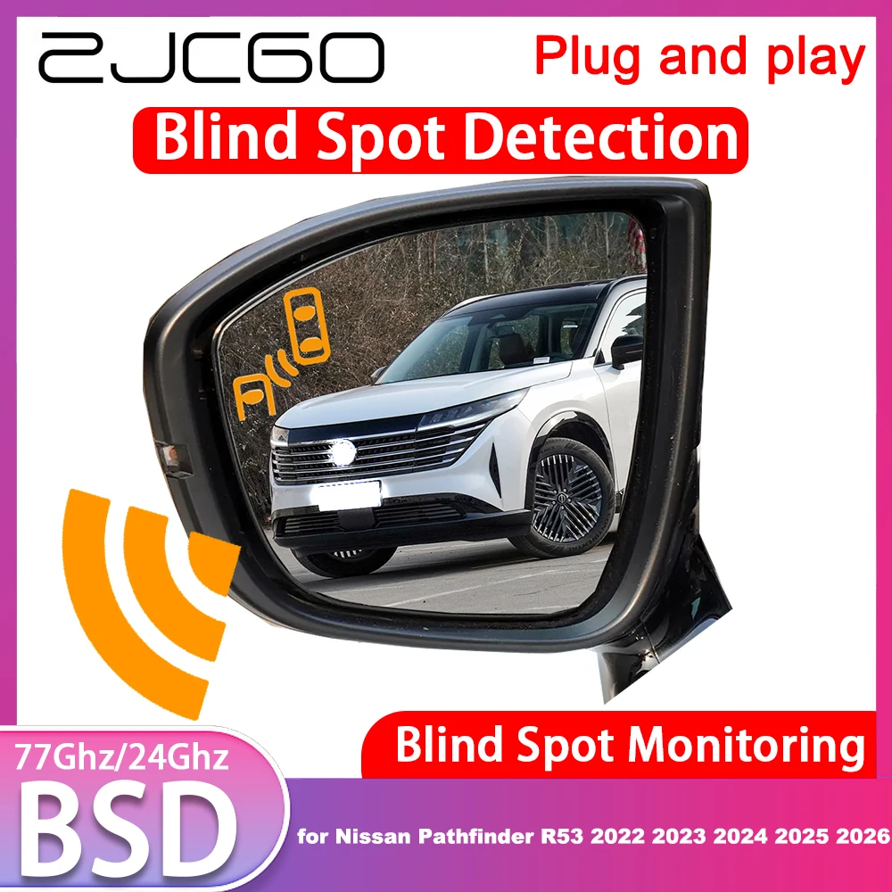 for Nissan Pathfinder R53 2022 2023 2024 2025 2026 OEM Blind Spot Detection Monitoring Warning Lane Assist System 77GHz Radar