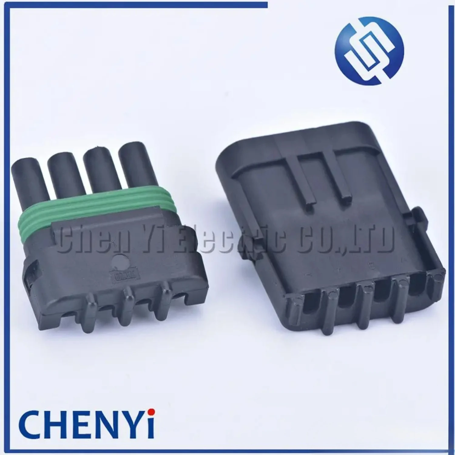 4 Pin 2.5 Male or Female Electrical harness Plug waterproof Square wire connector 12010974 12015797