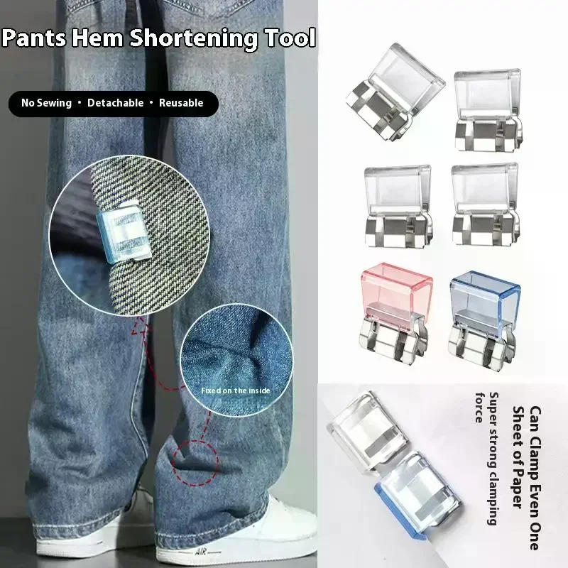 

1/3/6/10PCS Detachable Anti Sliding Trouser Clip Invisible No Sew Concealment Buckle for DIY Sewing Craft Clothing clips