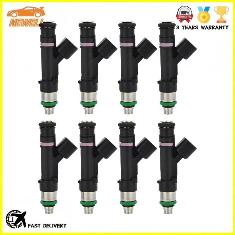 8pcs 0280158140 7L1Z9F593B 7L1Z-9F593-B Fuel injector For 2007-2008 Ford Expedition Lincoln Navigator V8 5.4L FJ1008