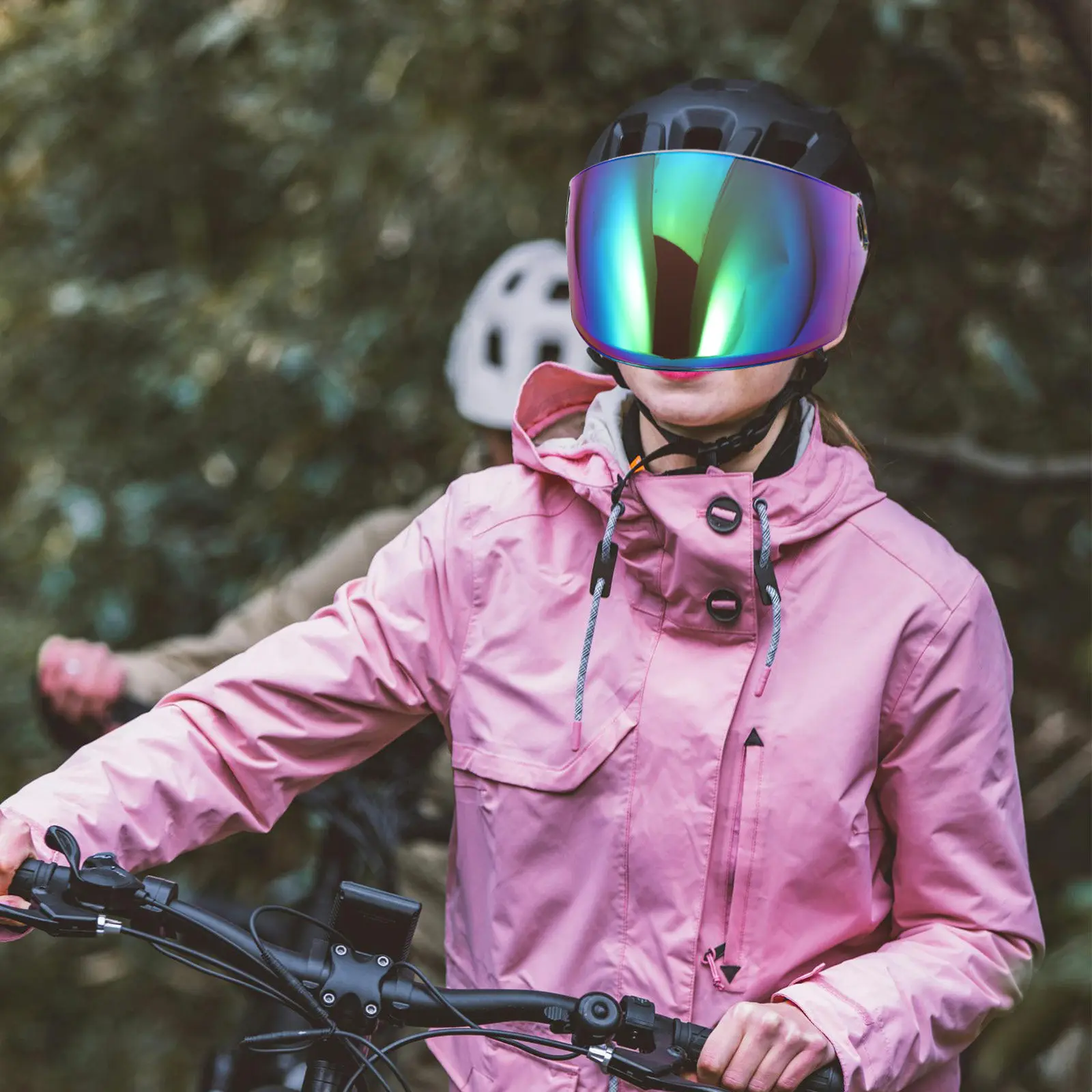 

Motorcycle Lens Replacement Visor Wind Shield Waterproof Windproof Sunshade Universal Visor for Riding Protection