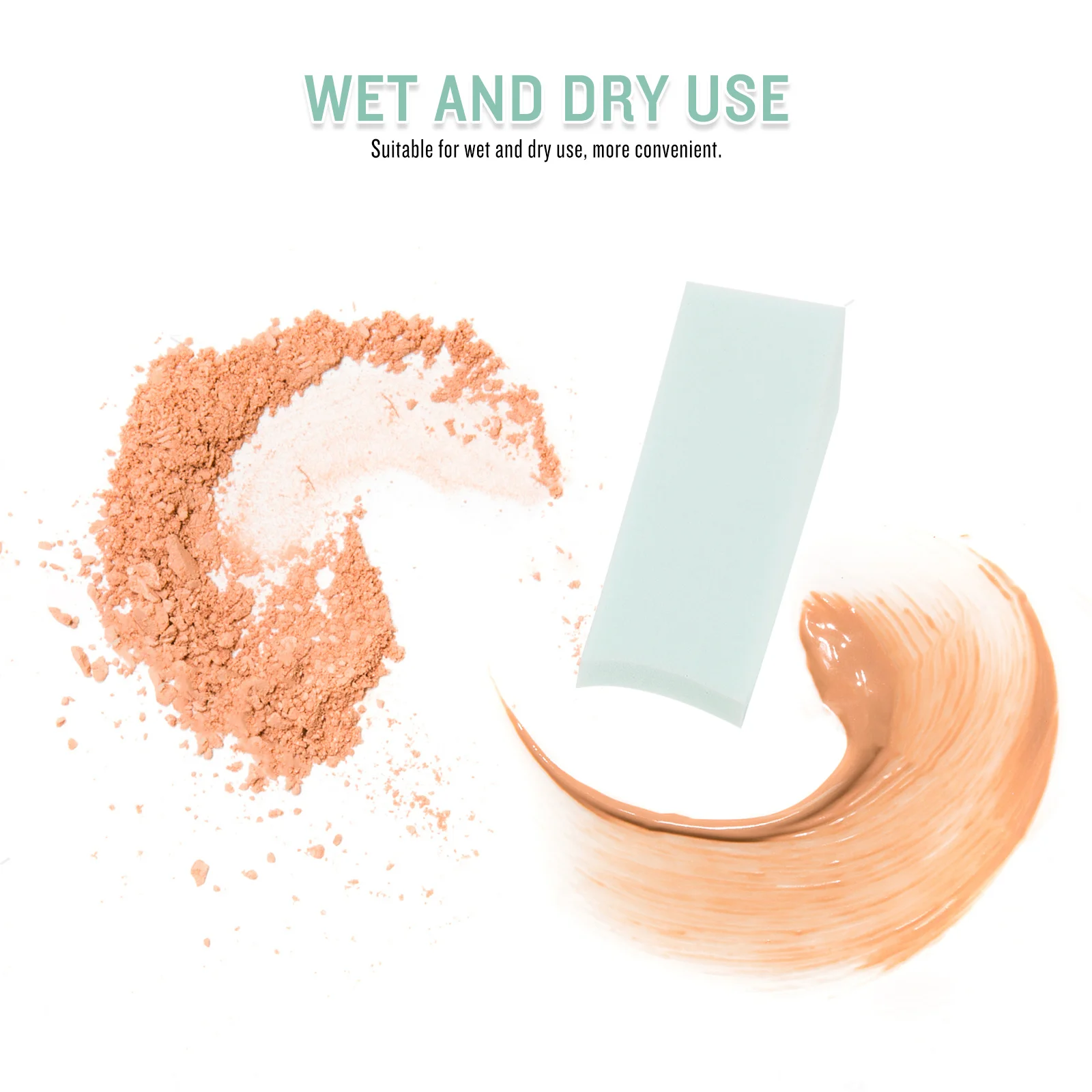 30 spugne per trucco, spugne per polvere per uso asciutto e bagnato, per fondotinta liquido in crema, accessori per il trucco