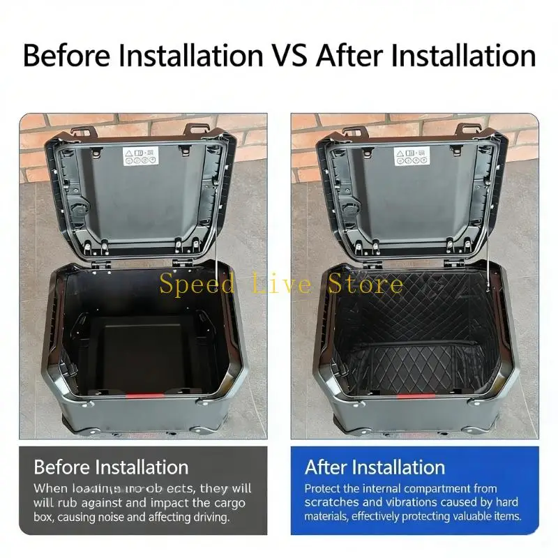 

Вкладыш багажа мотоцикла предохранителя 547К главный обеспечивает устойчивость к царапинам и ударам для Р1300ГС АДВ