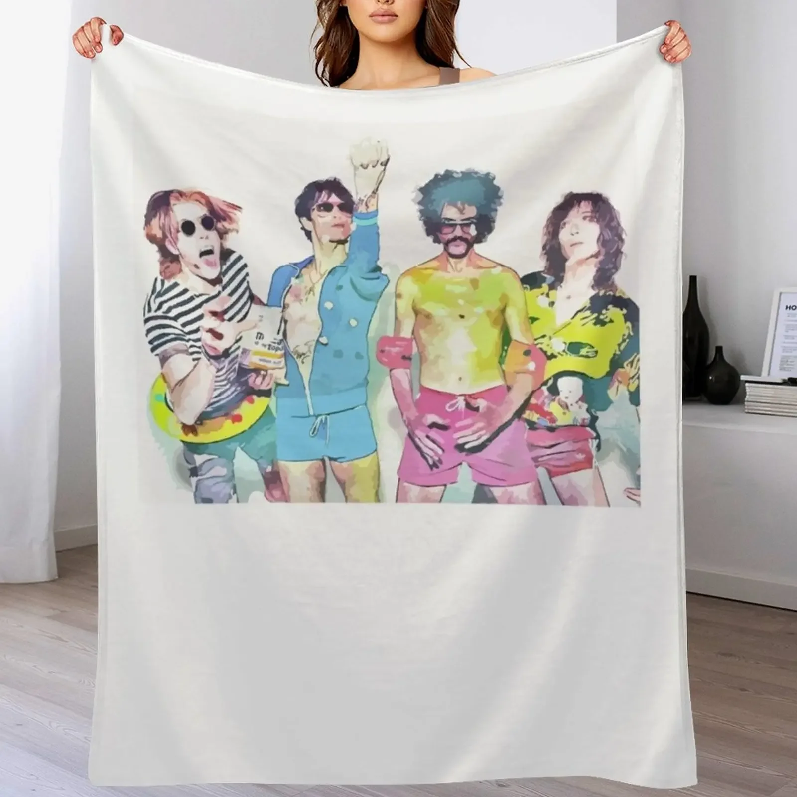 

The Darkness Band Classic Throw Blanket christmas decoration Stuffeds Bed linens Baby Blankets