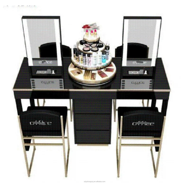 custom.Modern Cosmetic Mobile Showcase Kiosk Design Shopping Mall Perfume Display