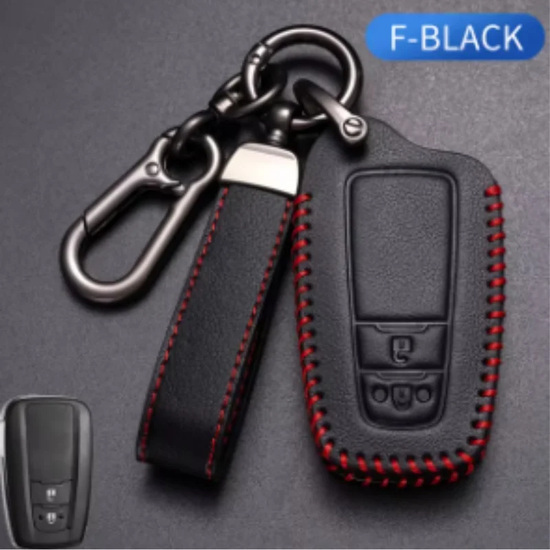 2/3 przyciski do Toyoty Camry CHR Corolla RAV4 Avalon Land Cruiser Prado Prius 2017-2022 Nowe etui na kluczyk samochodowy Brelok do kluczy