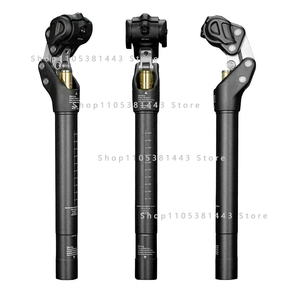 SP-442 Shock Absorber Seat Tube Mountain Bike Shock Absorber Seat Bar High Strength Aluminum Alloy Quadruple Rod Seat Tube