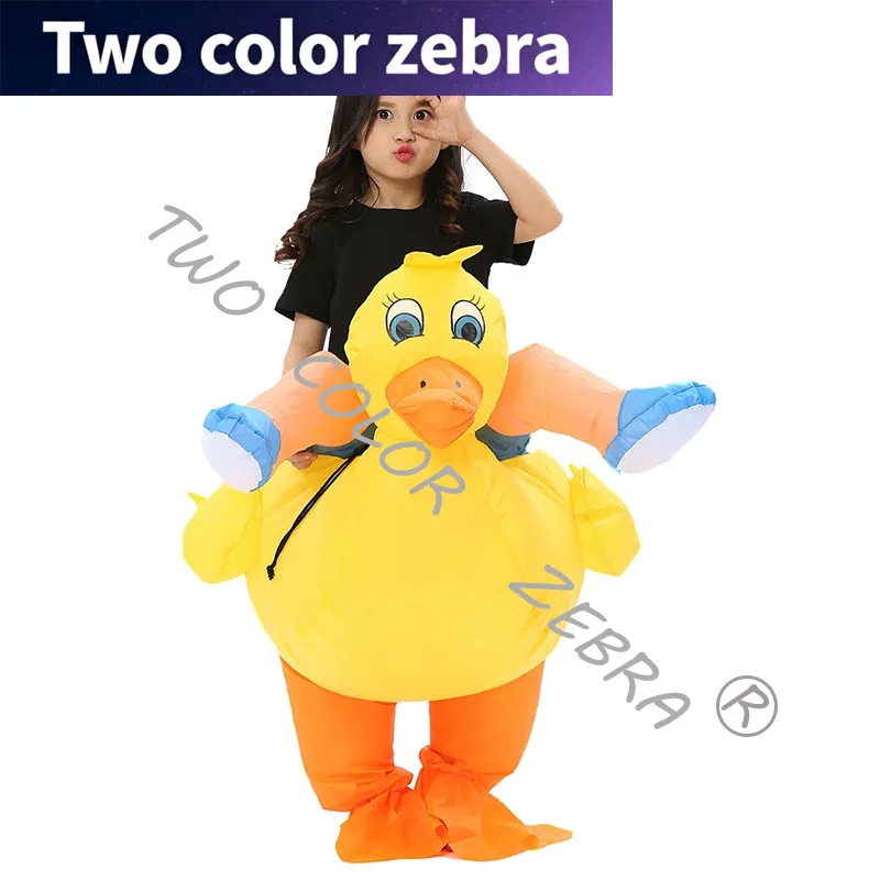 

Inflatable Yellow Duck Cosplay Costume Halloween Costumes for Women Men Kids Animal Carnival Costume Party Fancy Dress