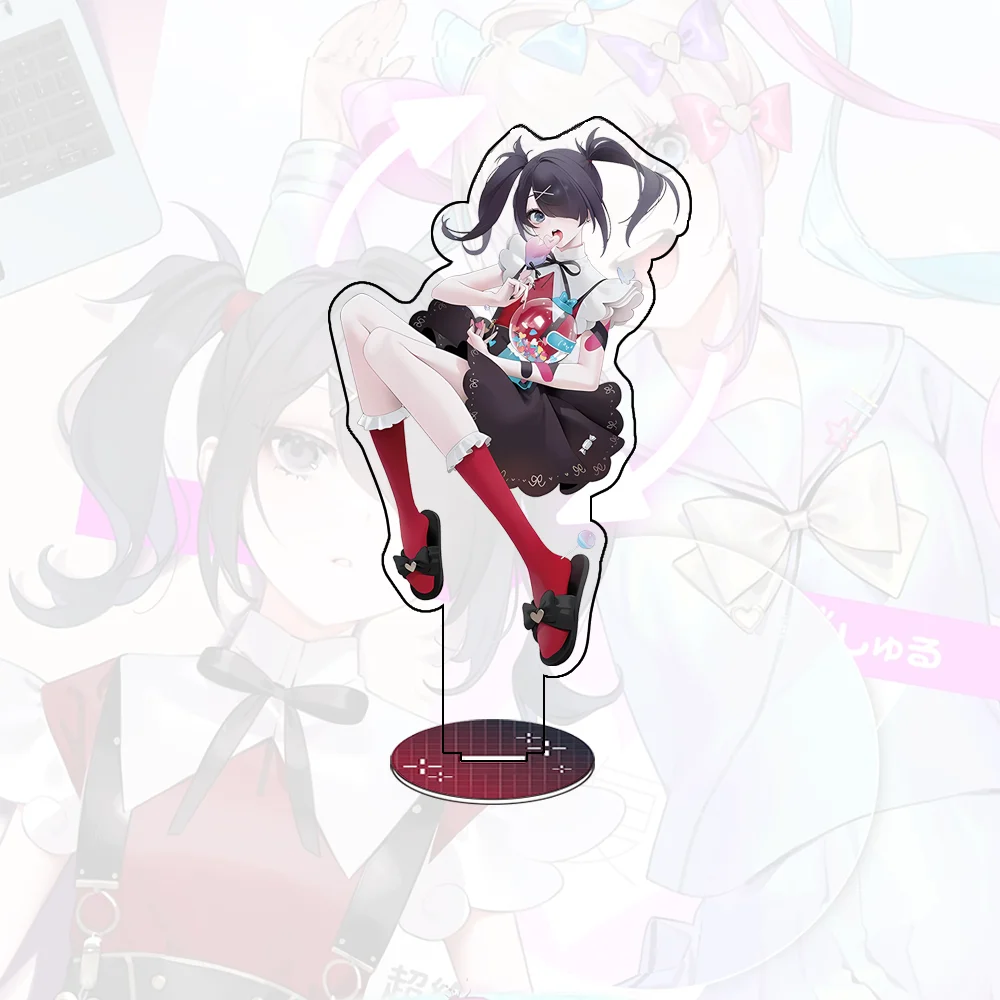 Anime Needy Girl Overd 15CM Ame LoliPoppo Maita Michika Gokubara Acrylic Stand Keychain Cosplay Desk Decor Collect Gifts