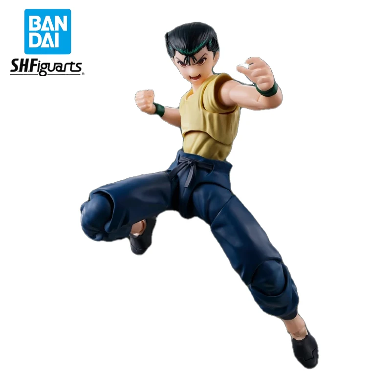 

In Stock Genuine Original S.H.Figuarts Yuusuke Urameshi YuYu Hakusho Action Anime Figure Collectible Model Dolls Ornament Gifts