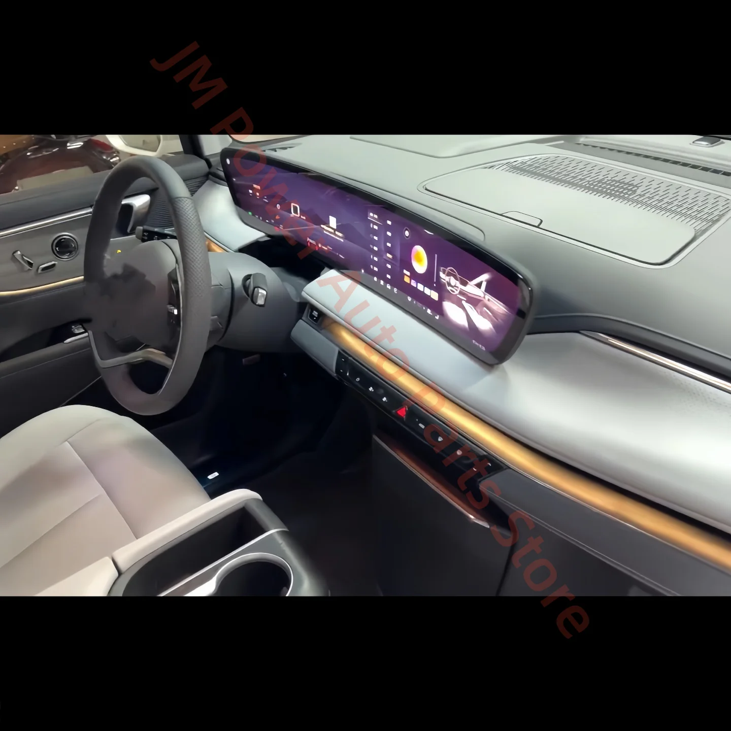 Trim Strip For Buick GL8 LS LED Atmosphere Lamp Car interior lighting upgrade car accessories Luminous horn ring Ambient Light
