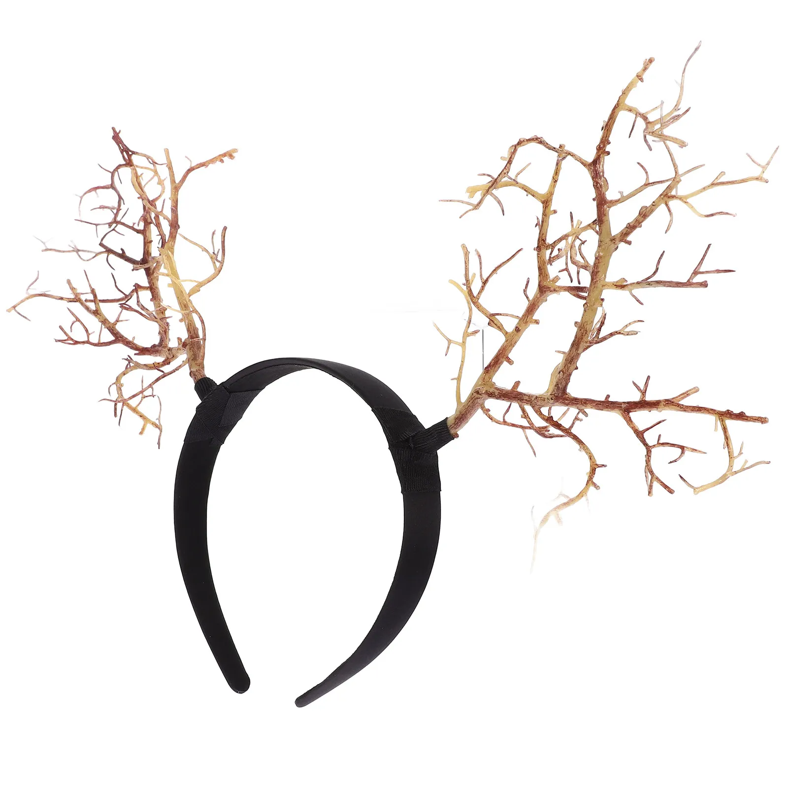 

Antler Hair Accessory Exquisite Craftsmanship Delicate Details Easy Wear Comfortable Touch Children Adults Festival Party Decor