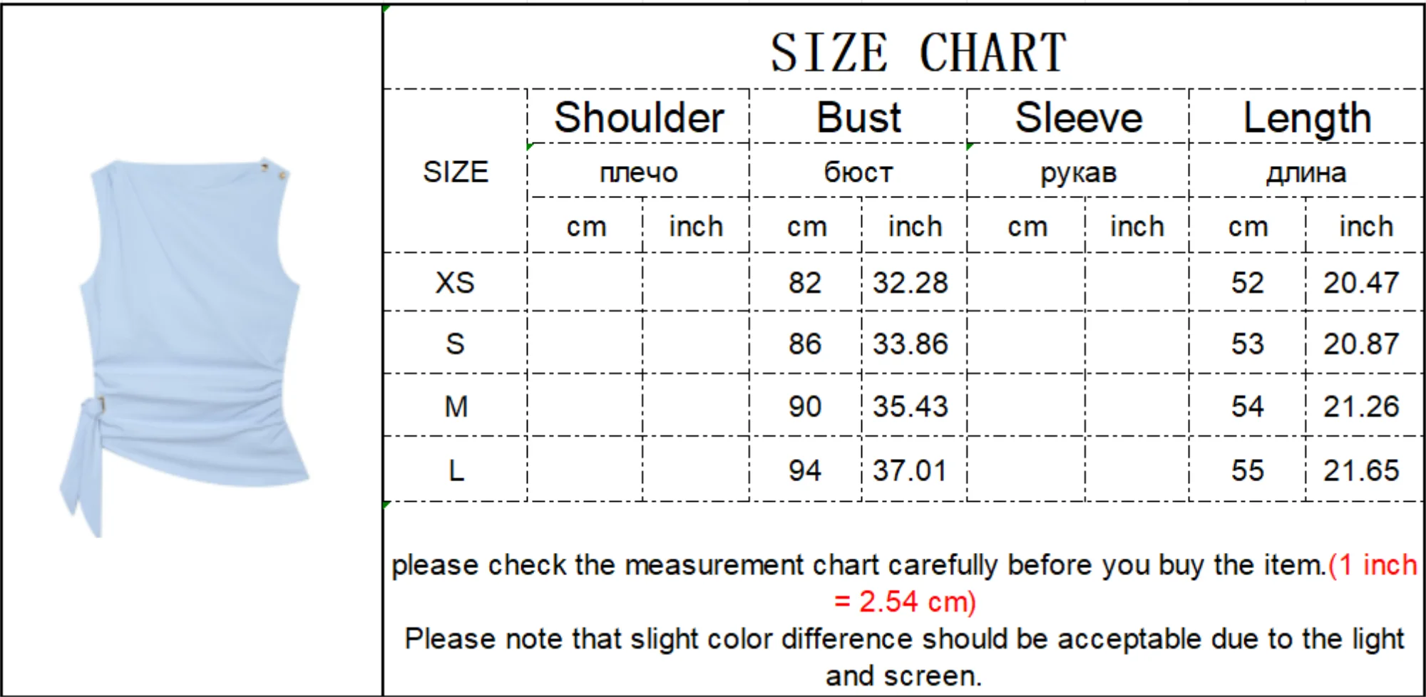 TFMLN 2026 Damen Sommer Tanktops Lässiges Basic Ärmelloses Shirt Eleganter Schräghals Einfarbig Schmal Geschnitten Urlaubs-Modekleidung – Detail 1