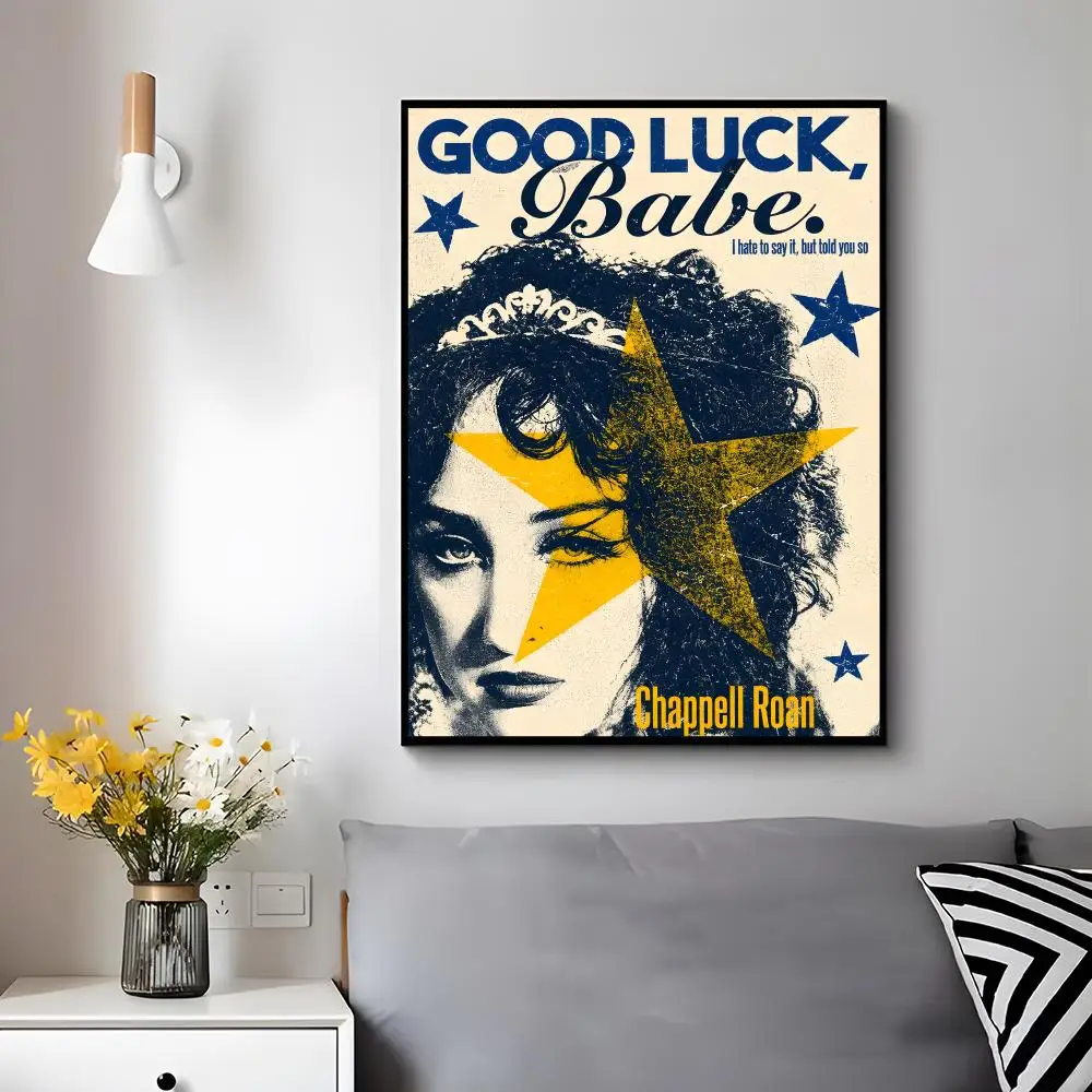 musician pop Chappell Roan Poster Modern Luxury Wall Poster Home Decor Space Enhancer