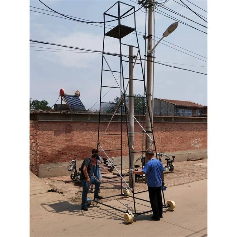 Guarding frame Rail mobile maintenance frame Platform Aluminum alloy multifunctional railway scaffolding