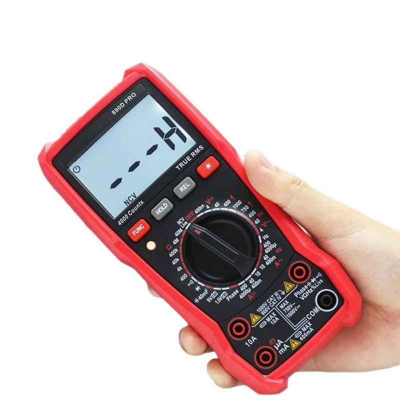 

Electrical Multimeter Digital Maintenance High Precision Anti-Burn Portable Multifunctional Phase Sequence Universal Meter