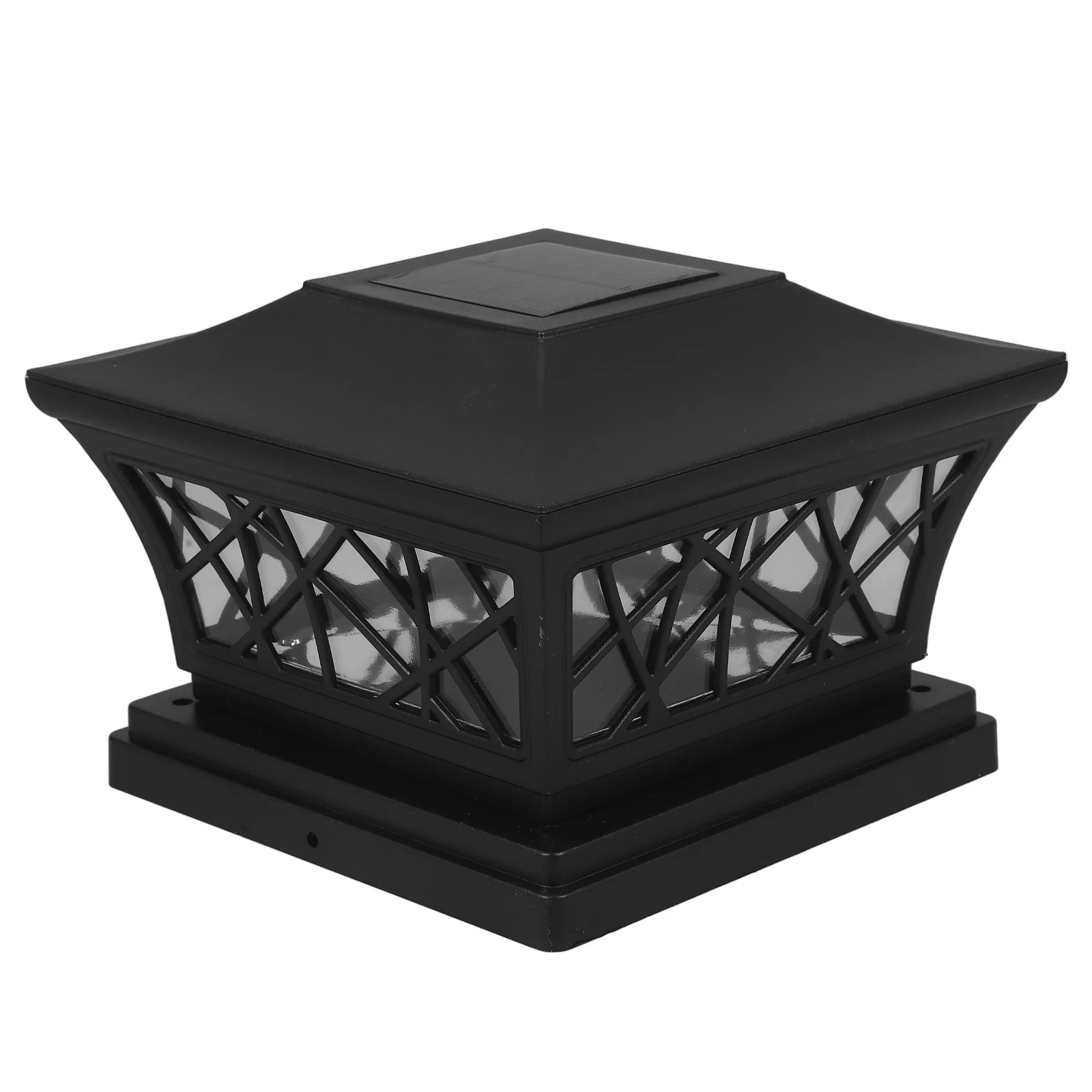 الطاقة الشمسية سياج آخر ضوء في الهواء الطلق عمود مصابيح للطاقة الشمسية ضوء لحديقة فناء ديكور أضواء السياج أضواء العمود في الهواء الطلق #1