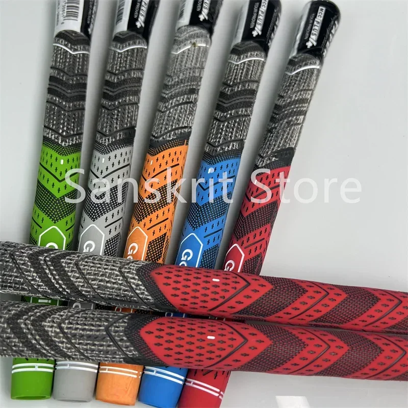 New golf club grips rubber half cotton thread irons wood grips unisex non-slip comfortable hand feeling Plus4