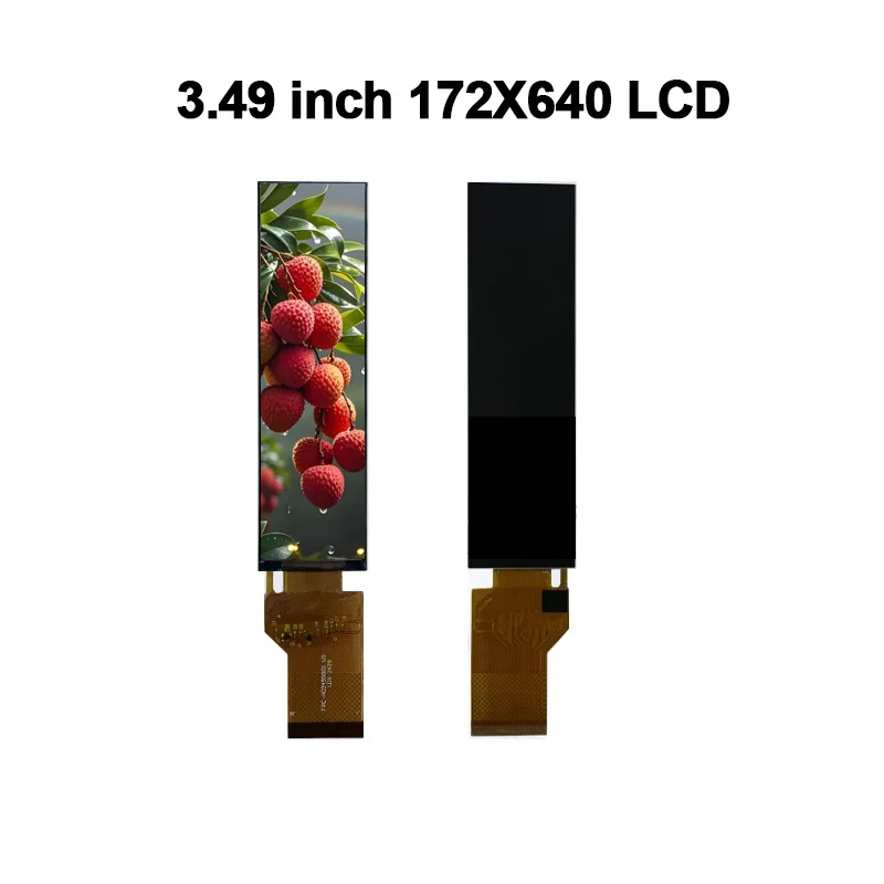 3.49 inch 172X640 Long LCD Screen Touch Screen Full Interface Spot LCD Screen Display