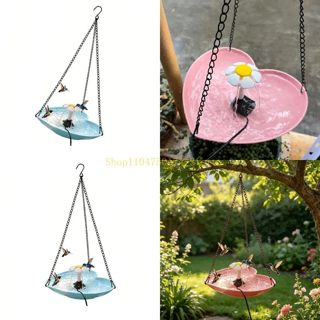 Relaxing Solar Water Display With 0.7W Motor For Home Enhancement top sale