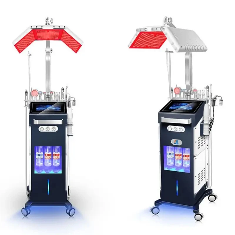 14 in 1 Hydro Facial Spa Equipment Phototherapy Oxygen Facial Mask Machine for Salon