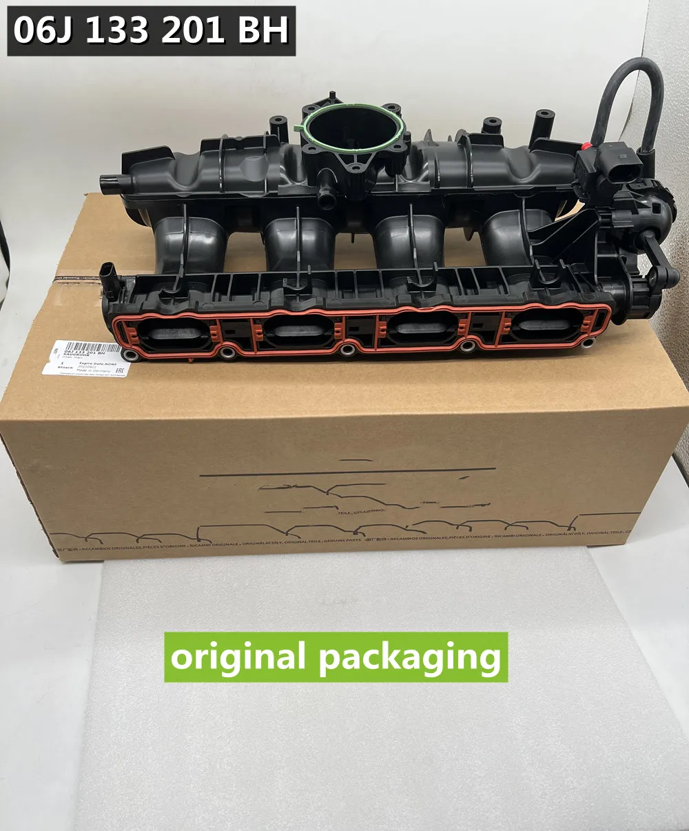 Genuine OEM Intake Manifold 06J133201AL, 06J133185BM, 06J133201BH, 06J133201BD, 06J133185BN, 06J133185DE 06J133201AS For Audi vw