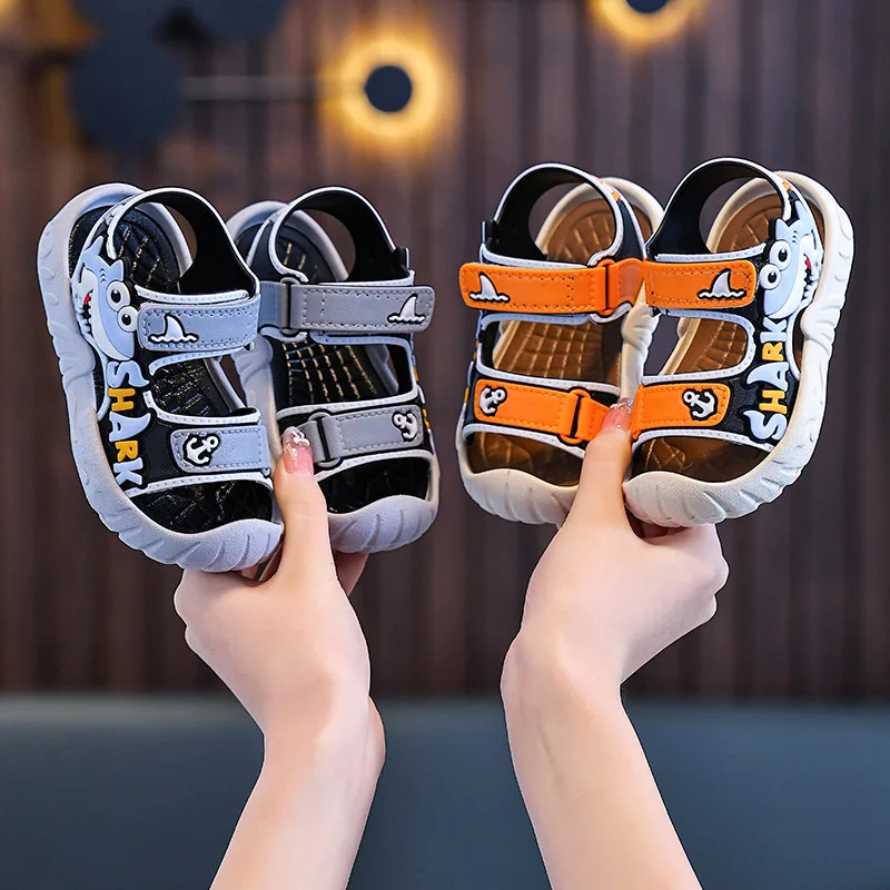 2026 New Summer Kids Sandals for Boys & Girls, Non-Slip Soft Sole Baby Beach Shoes, Casual Sandals for Big Children